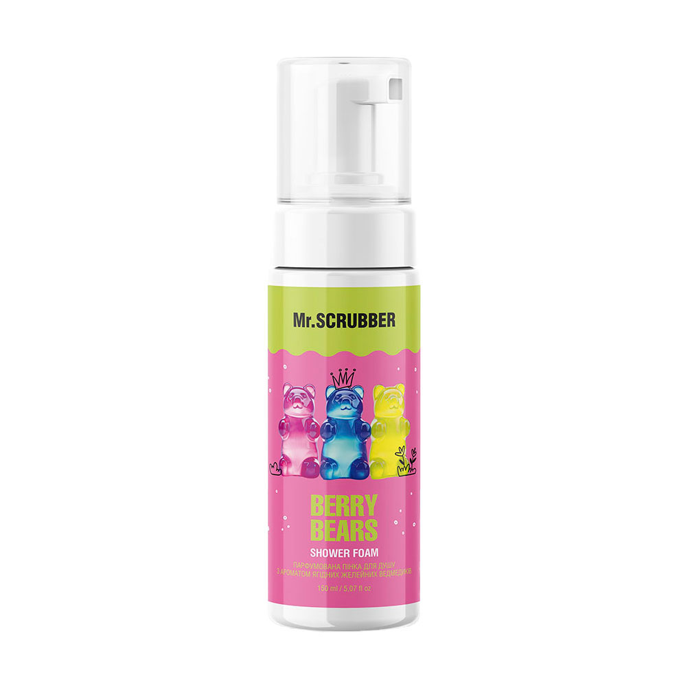 Парфумована пінка для душу Mr.Scrubber Berry Bears Shower Foam жіноча, 150 мл